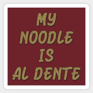 al dente Sticker